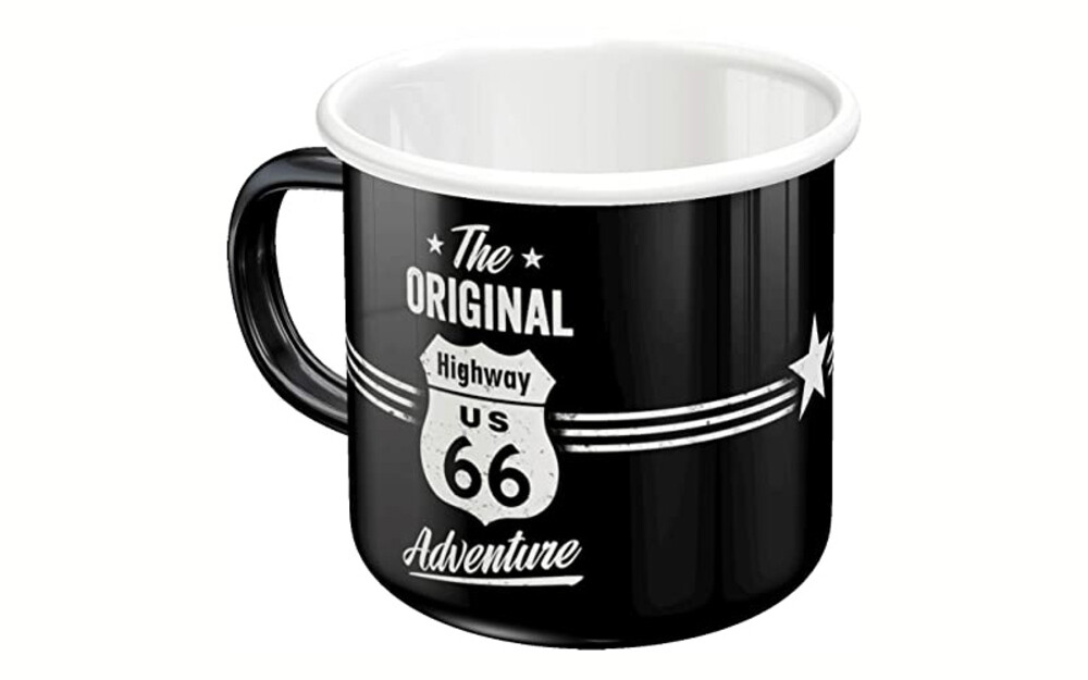 Enamel Mug Highway 66 original