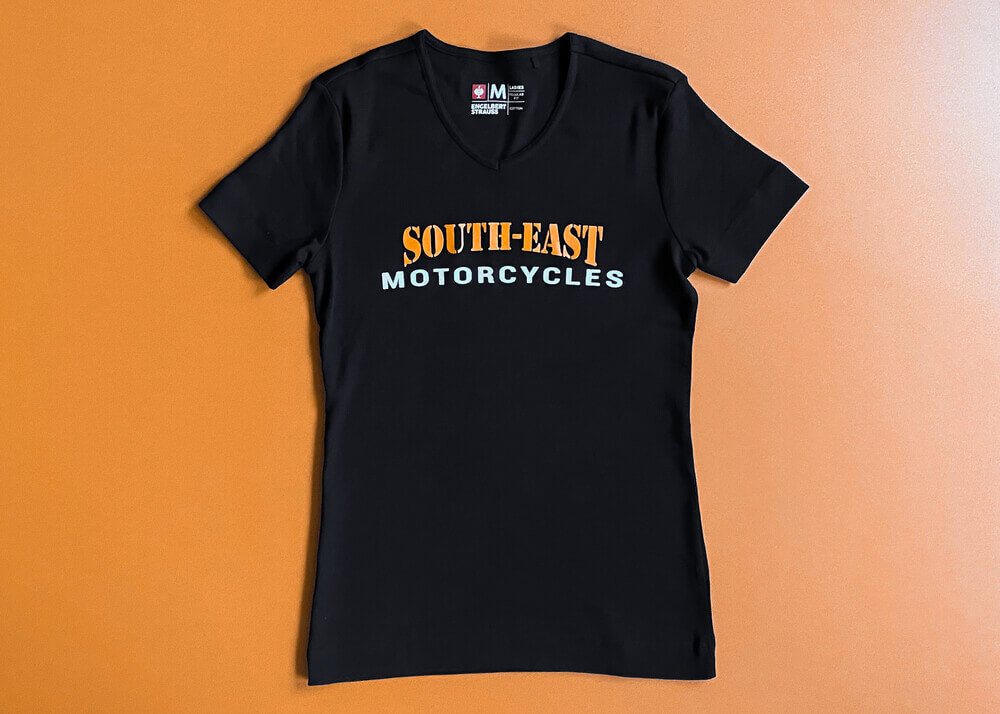 Dames T-shirt met South-East Logo 