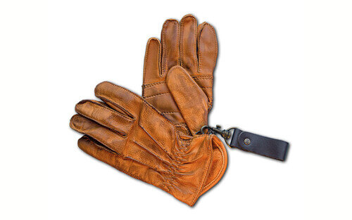 13 1/2 LOWLANDER GLOVES COGNAC