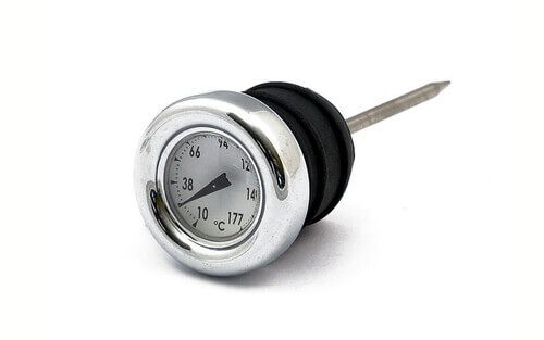 OIL TANK DIPSTICK WITH TEMP.GAUGE WHITE