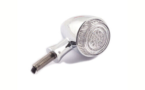 COLORADO BULLET LED TAILLIGHT / TURN SIGNAL COMBO. CHROME