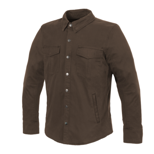 Jackson Donkerbruin - textiljacket motorjas Buse