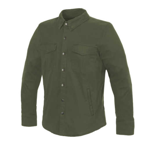 Jackson olijfgroen- textiljacket motorjas Buse