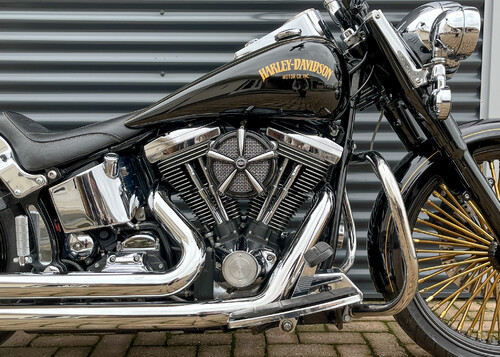 HARLEY DAVIDSON Leyenda viva スペイン Mexican Custom (Fatboy) 1997 FLSTF - South East Motorcycles