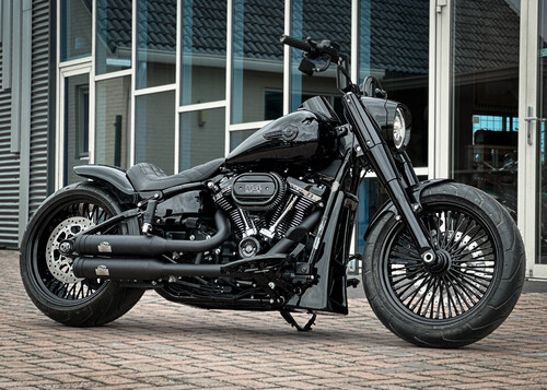 Harley Davidson Fatboy 2024 FLFBS Custom Smooth Criminal South East Motorcycles