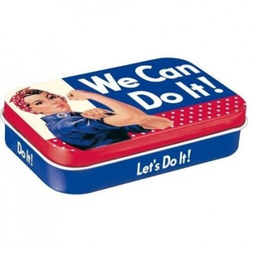 Mint Box XL We Can Do It Dots