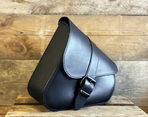 Motortas softail zwart klein
