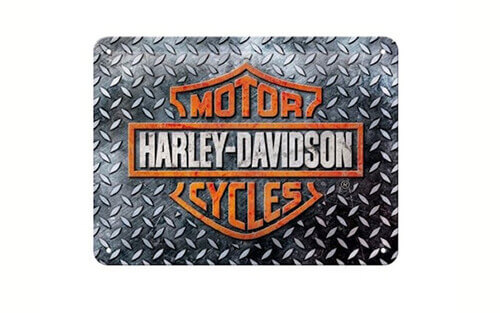 Tin sign H-D diamond plate 15X20