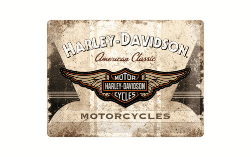 Tin sign H-D American classic 30 x 40