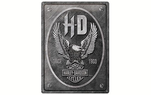 Tin sign H-D Eagle 30X40