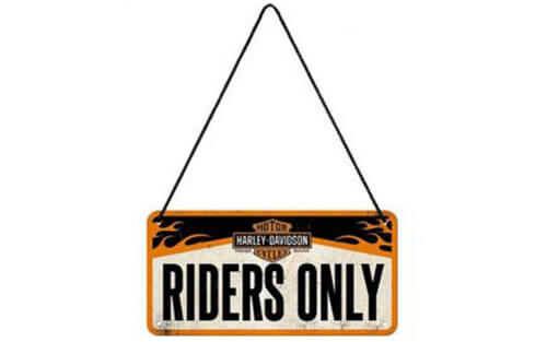 Hanging sign H-D Riders only 10x20