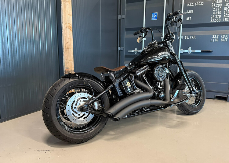 FLSTSB Crossbone 2010 'Vivid Voltage' Custom