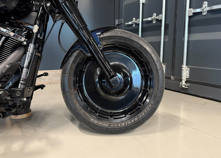 'Blue Dark Steel' Custom Fatboy