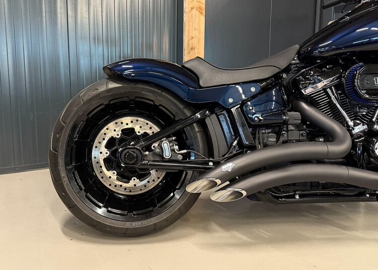 'Blue Dark Steel' Custom Fatboy