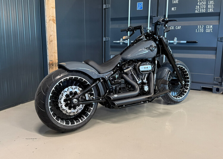 'Deep grey' custom fat boy 2020